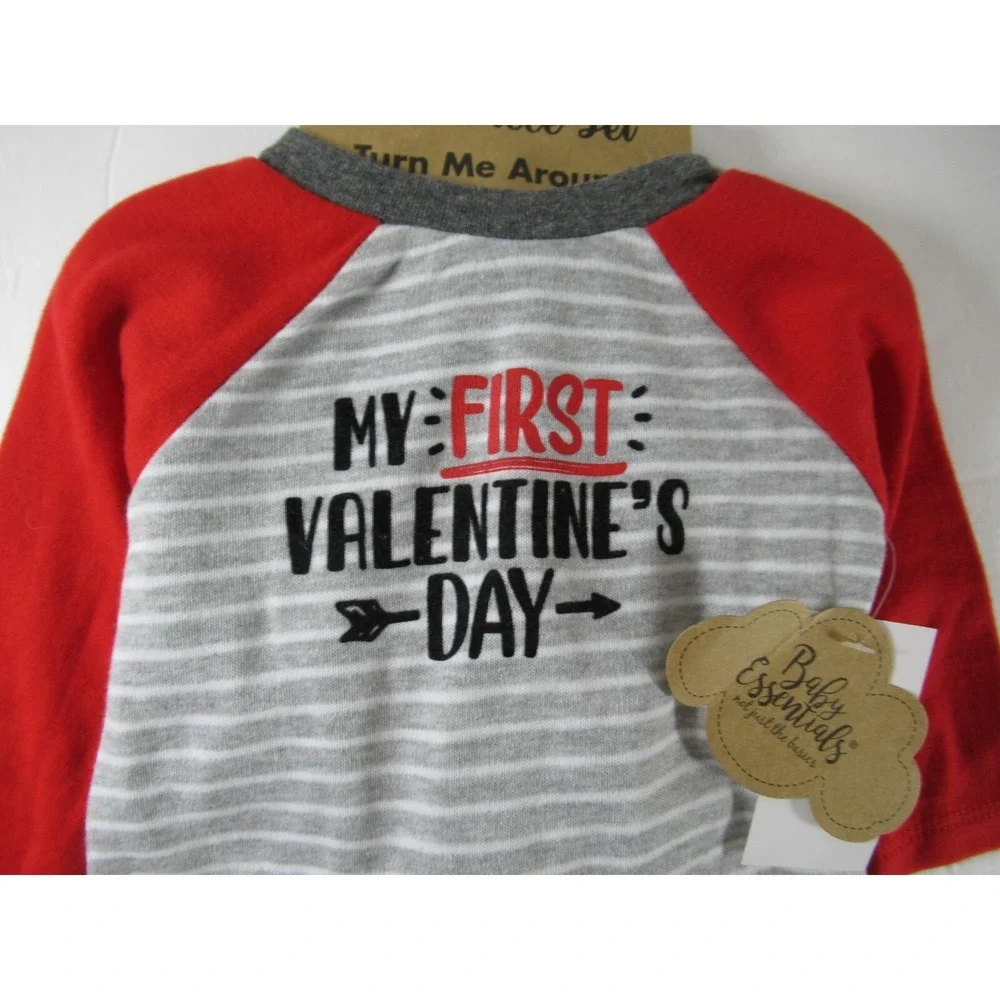 NEW My First Valentine's Day Layette Set Baby Boy 3 Months